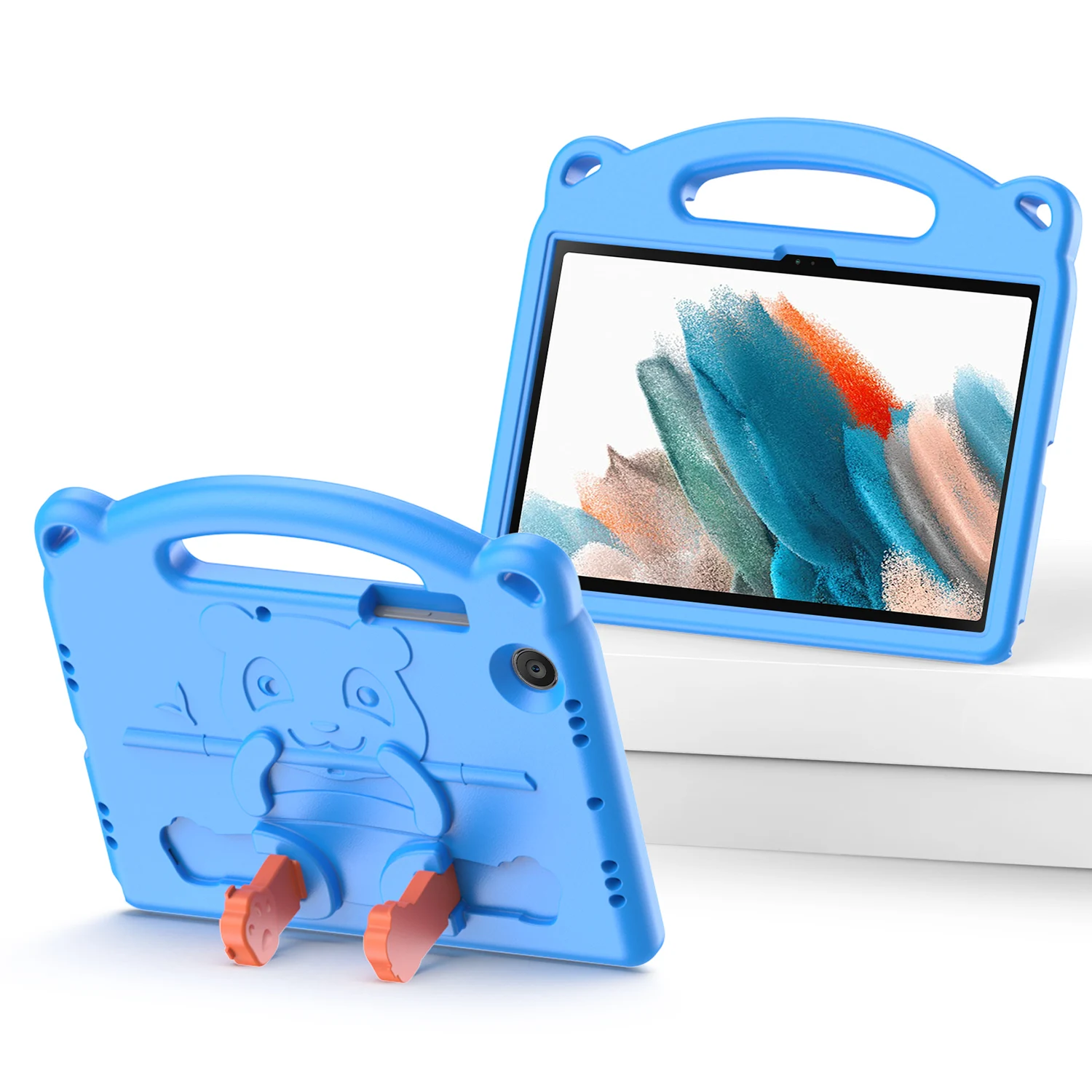 

DUX DUCIS Kids Case for Samsung Galaxy Tab A8 10.5" 2022 Model SM-X200 X205 X207) with Shockproof Handle Cute Stand