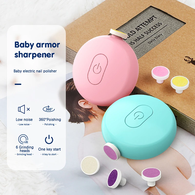 

Детский Электрический триммер для ногтей, детский инструмент для полировки ногтей, набор ножниц для маникюра, легкая Обрезка ногтей для нов...