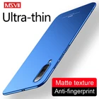 Чехол для Mi 9 MSVII, Ультратонкий матовый жесткий чехол из поликарбоната для Xiaomi Mi 9 SE 8 9T Pro Xiomi Mi9 Lite Mi8 Mi9T Pro, противоударные чехлы для телефонов