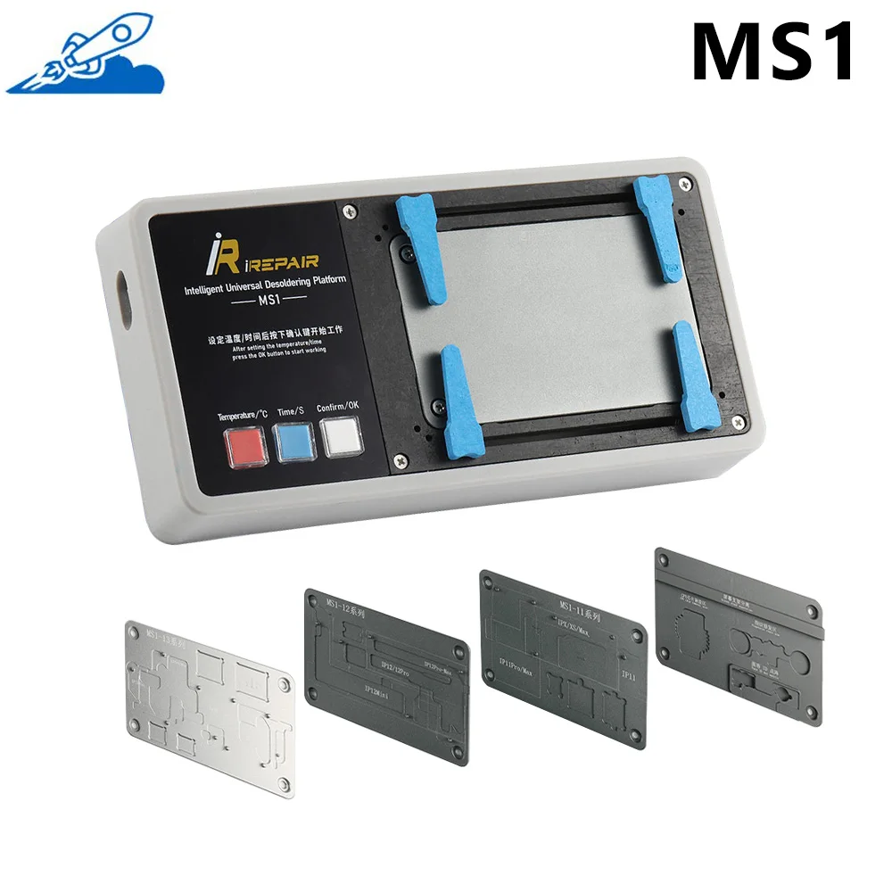 

Многофункциональная платформа для распайки Mijing MS1, предварительный нагрев для iPhone X, XS, 11, 12, 13, 14pro Max, инструмент для разборки материнской пла...