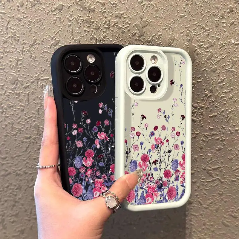 Цветочная фотография для Realme C63 C65 C51 C53 C21Y C25Y C30 C31 C33 C35 C11 C20 8 8i мягкий силиконовый