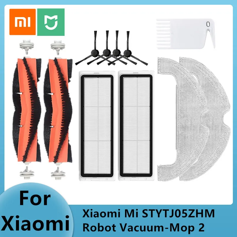 

Xiaomi Mi Sweeping Robot Vacuum-Mop 2 Main Side Brush Hepa Filter Mop Rag Dust Bags STYTJ05ZHM Replacement parts