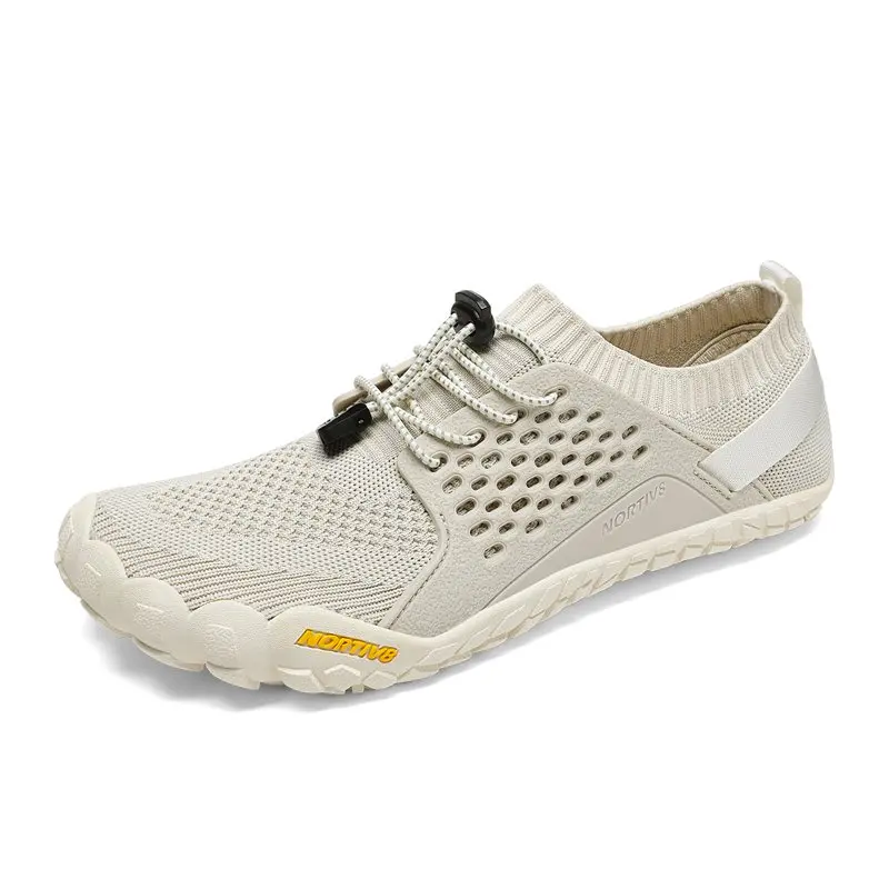 

8 Men`s Comfort Barefoot Water Shoes Quick Dry Swim Diving Surf Water Sports Shoes Trekman-2 Beige/Light/Grey Size 13
