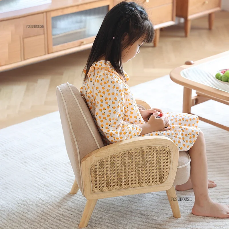 Роскошные тканевые детские диваны одинарный маленький домашний прибор для