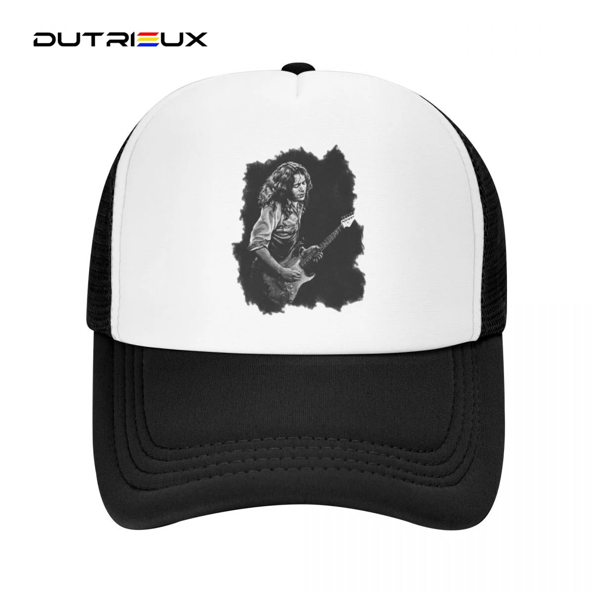 

Rory Gallagher Casual Plain Mesh Baseball Cap Adjustable Snapback Hats For Women Men Dad Trucker Hats