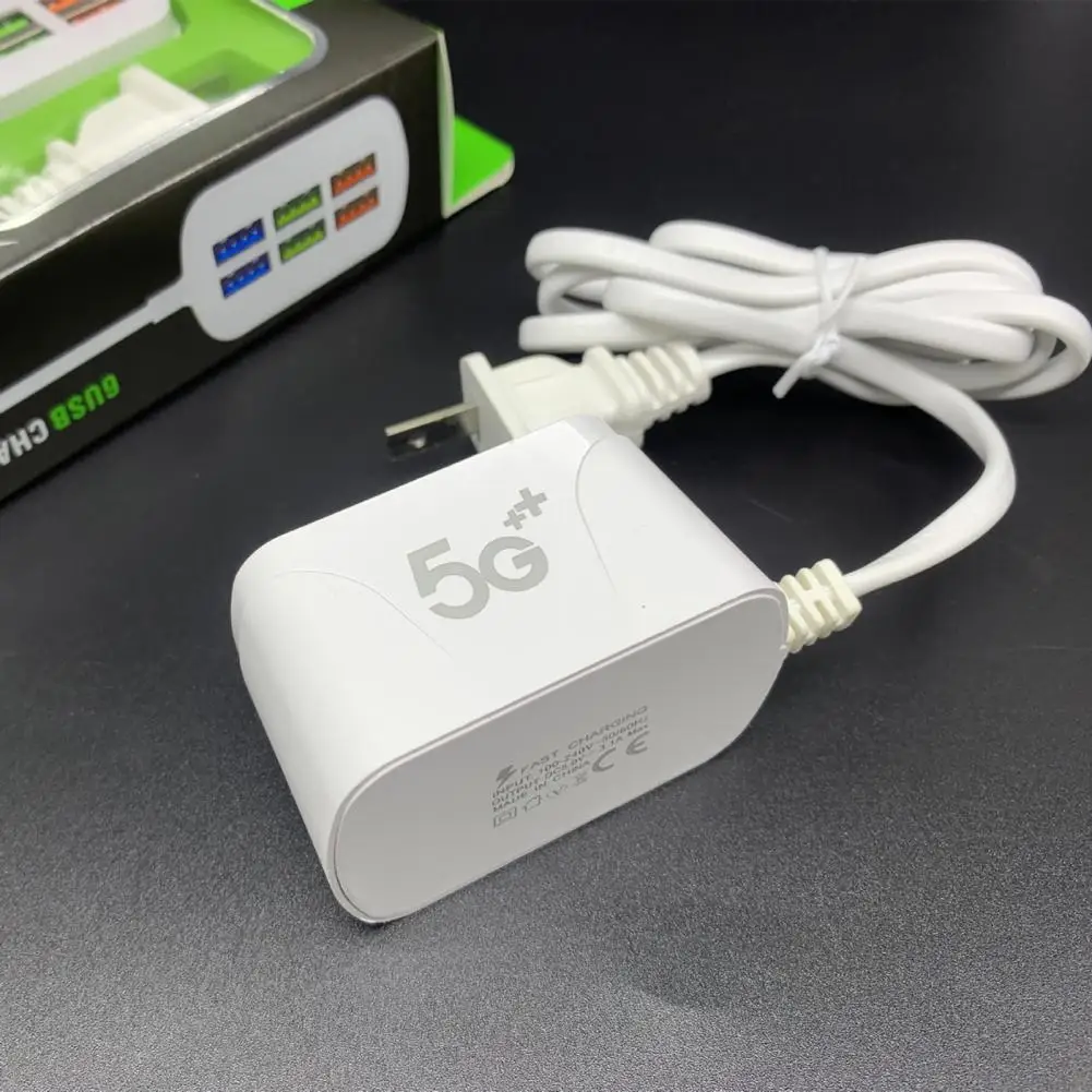 Умный USB сетевой фильтр Plug Play износостойкий с 6 портами |