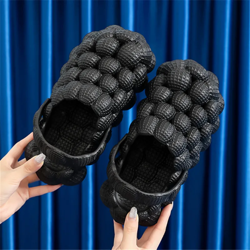 

Slipper Women Men EVA Cute Bubble Ball Slides Sandals Summer Indoor Massage Outdoor Shoes Closed Toe Anti-Slip Fashion Designer