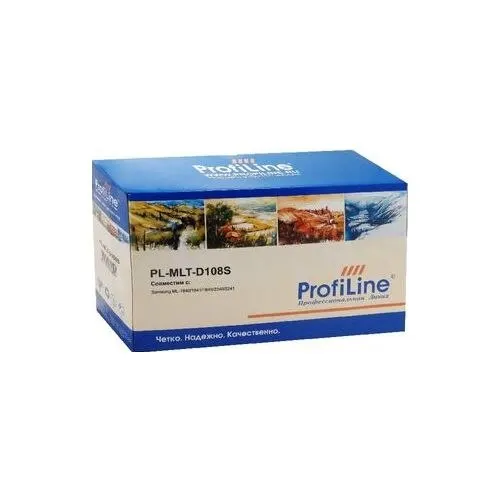 Картридж для принтера Samsung ML 1640/1641/1645/2240/2241 ProfiLine MLT-D108S черный | Компьютеры и офис