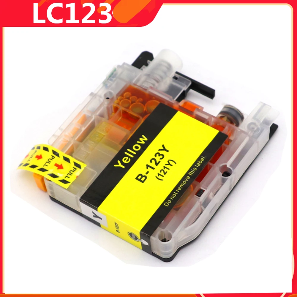 15x LC-123XL совместим с Brother LC123BK LC123C LC123M LC123Y MFCJ4510DW MFC-J4410DW J4610DW J4710DW J470DW DCP-J132w J552DW
