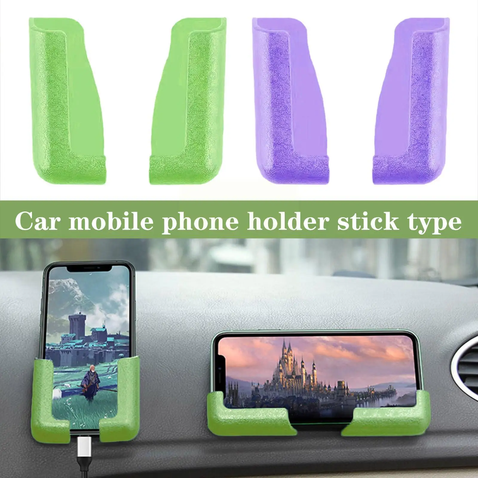 

Multifunctional Car Phone Bracket Mobile Phone Holder Interior Occupation And Space Accessories Bracket Car No Portable