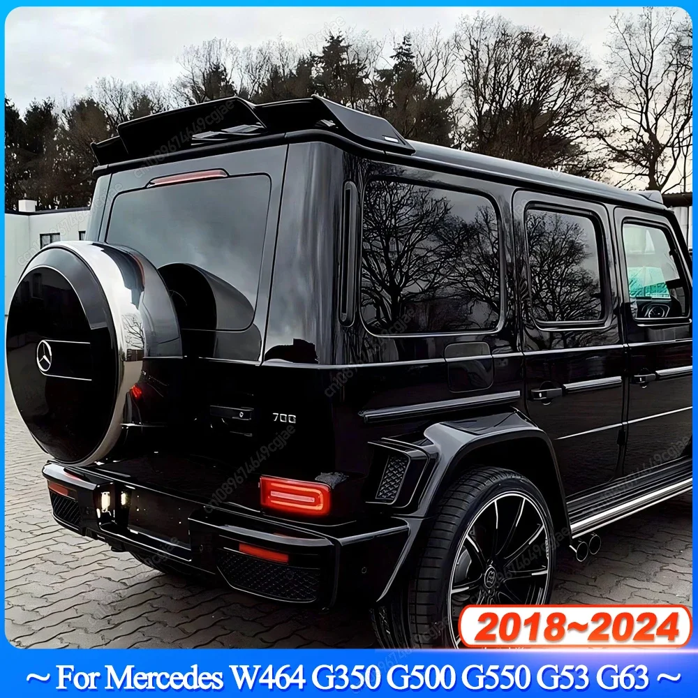 Для Mercedes Benz G Class W464 G350 G500 G550 G53 G63 2018-2024 задняя крыша верхняя губа хвостовое крыло