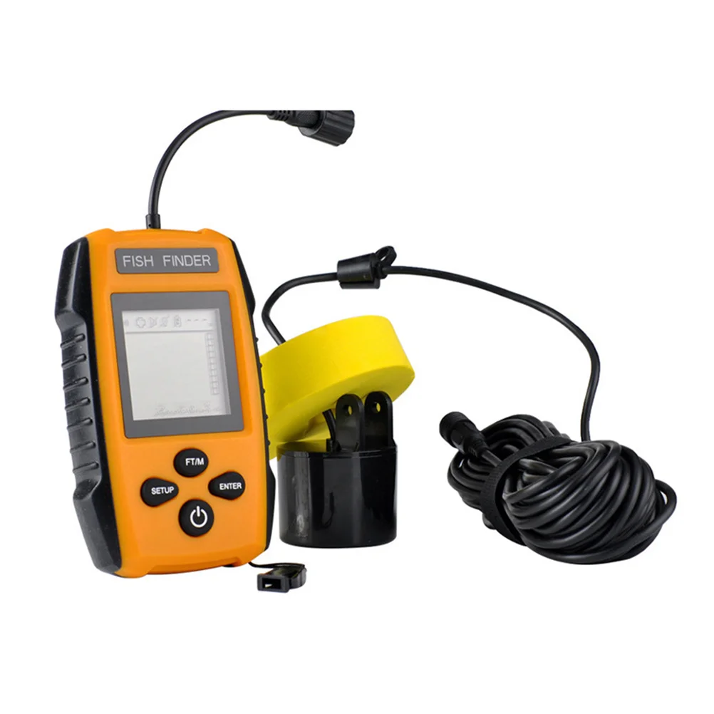 

1PC Portable Fish Finder Fish Finder Depth Locator Sonar Sensor for Lake