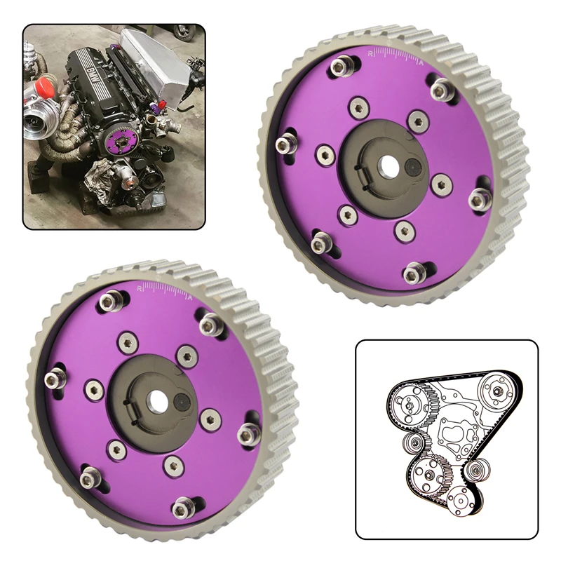 

Adjustable CAM GEAR GEARS Pulley for E21 E28 E30 E34 E36 318i ( 2pcs)