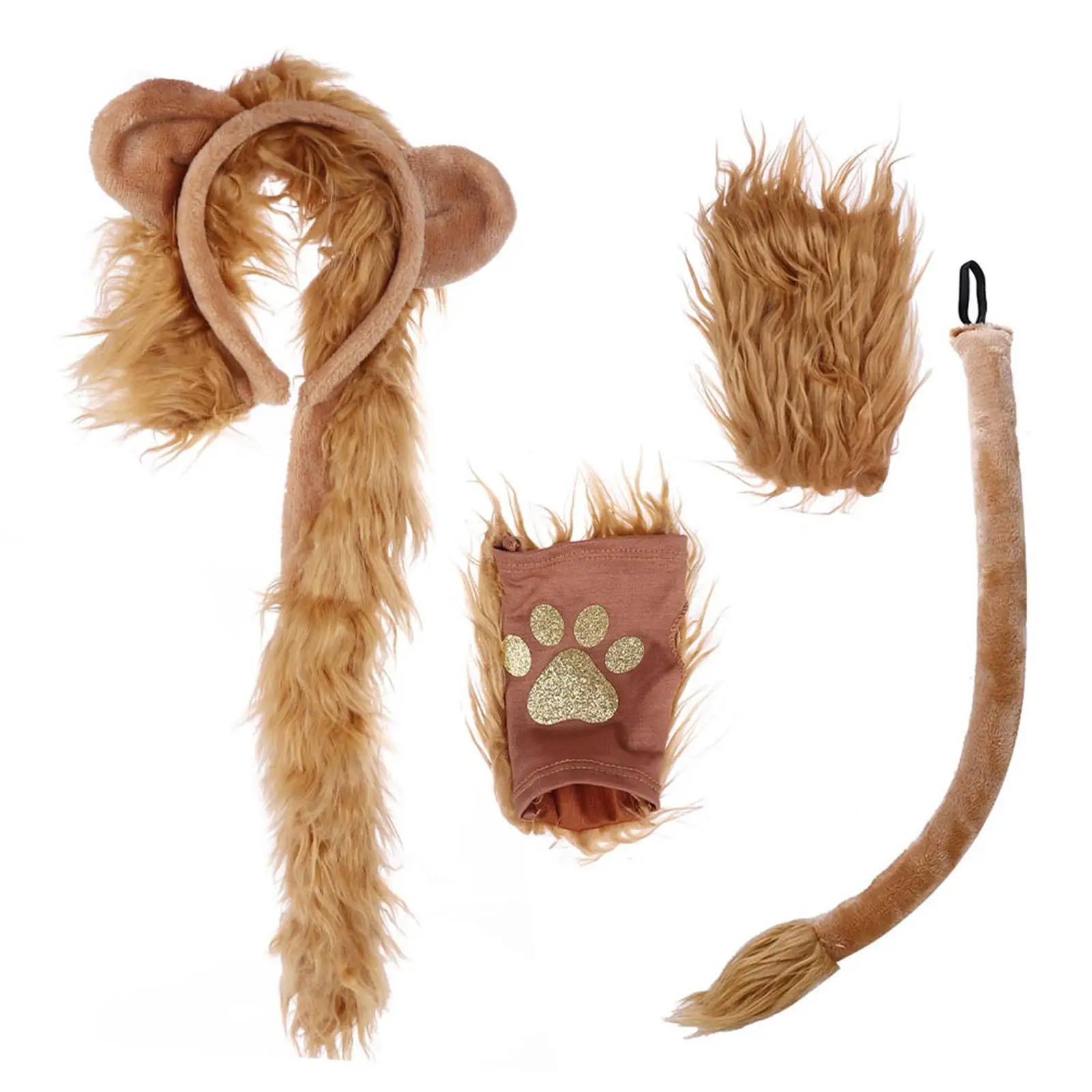 

Animal Lion Costume Cosplay Fancy Dress for Masquerade Theater Themed Party