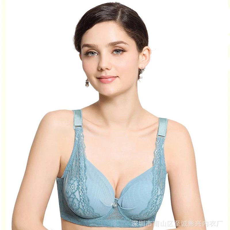 

Ultra-thin Cup Bras Lace Mesh Breathable Push Up Bra New Fashion Sexy Women Underwear Brassiere Gather No Pad Lingerie Bralette