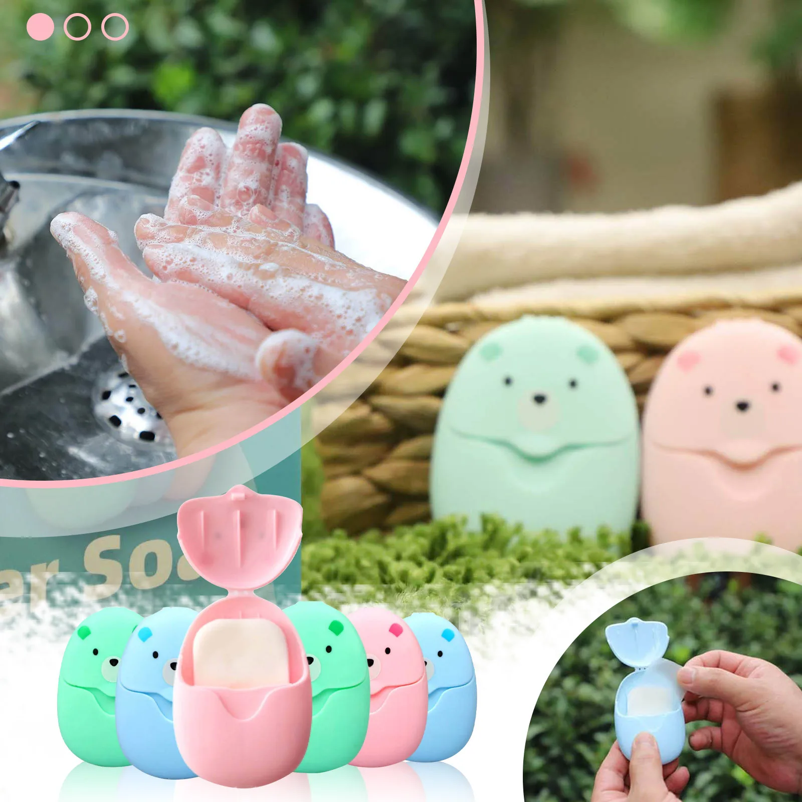 

Высококачественное дезинфицирующее мыло для мытья рук, мини одноразовые ароматизированные листы, пенообразующее мыло, новая Мыльница