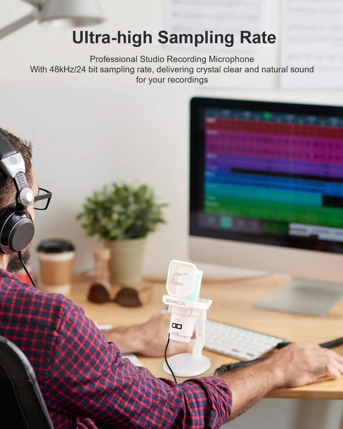 Беспроводной игровой USB-микрофон COMICA Ejoy Uni/Uni Pro Wried/беспроводной