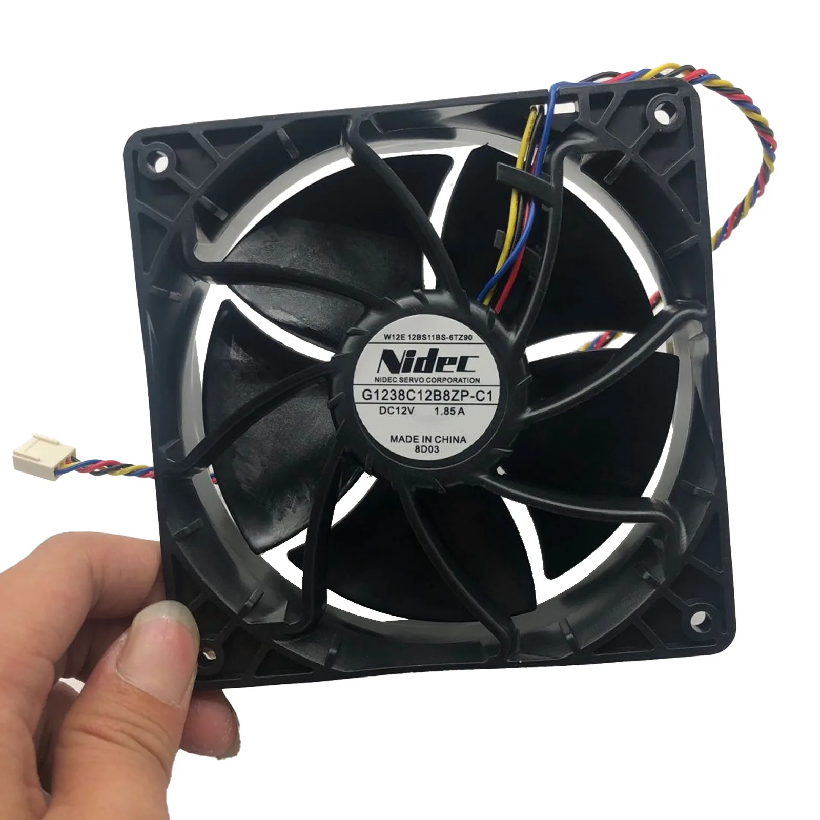 

DC 12V 1.85A Antminer Fan Replacement For S7 T9 S9 L3+ L3++ D3 A3 T15 S15 T17 S17 S19 6000 RPM Black