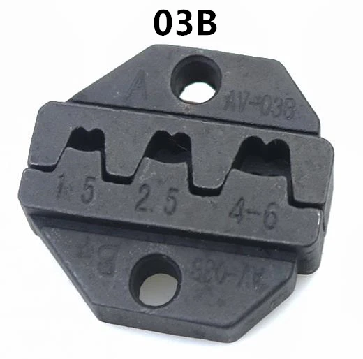 

CRIMPING PILER Обжимной станок, один комплект 02B / 03B / 30J /40J / 05WF/ 06WF Детали инструментов, модули, один комплект губок