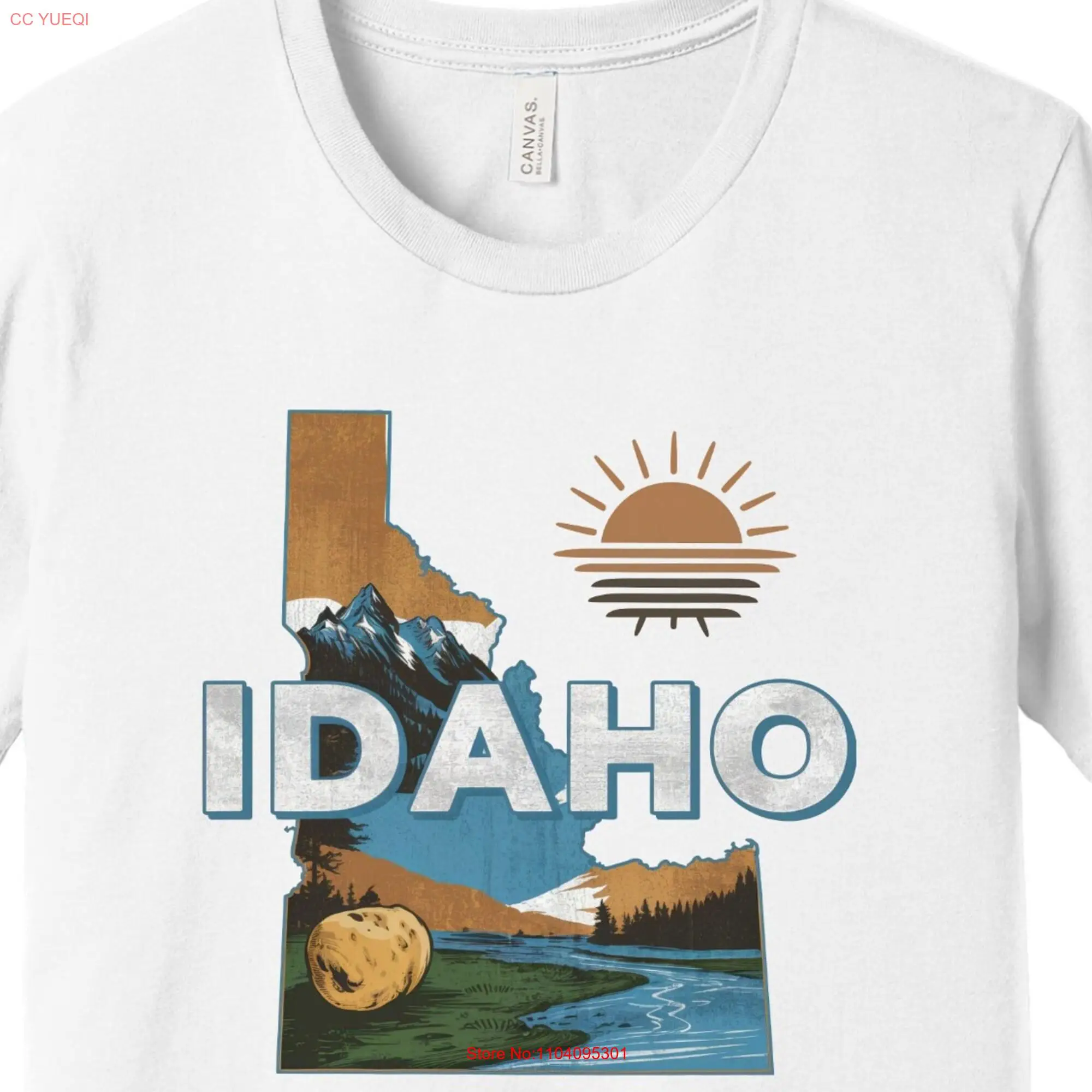 Футболка с длинным или коротким рукавом для влюбленных живописным дизайном