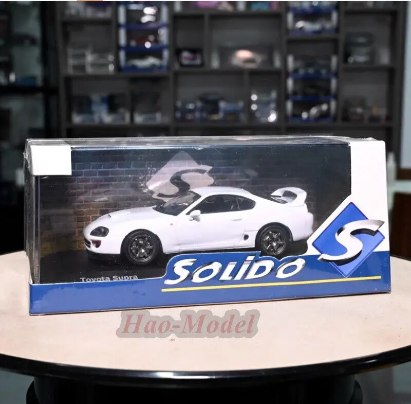 Solido 1/43 для TOYOTA SUPRA MK4 A80 литая под давлением модель автомобиля из сплава имитация