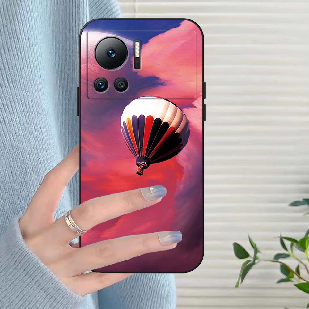 Фонарь для infinix note 12VIP X672 силиконовый чехол телефона фонарь интересный дизайн