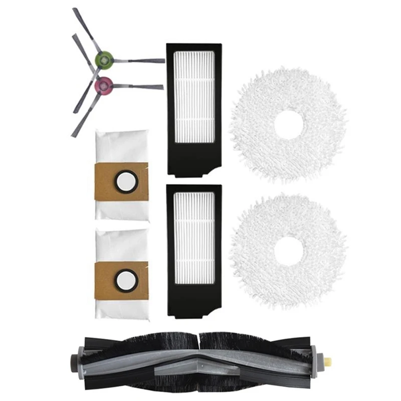

For ECOVACS DEEBOT X1 TURBO X1 OMNI Robot Vacuum Cleaner Mop Cloth Main Side Brush HEPA Filter Mop Cloth Parts
