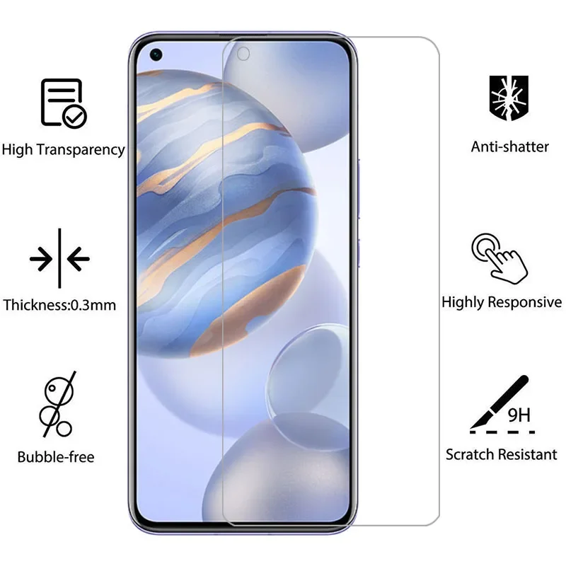 чехол для huawei Honor 30 защитная пленка экрана закаленное стекло на Honor30 сумка