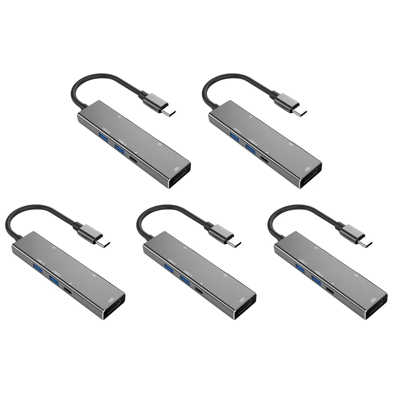 

5X Type C USB C To HDMI Type-C SD TF Card Reader Converter USB 3.0 2.0 Hub Adapter Cable For Samsung S9 Huawei
