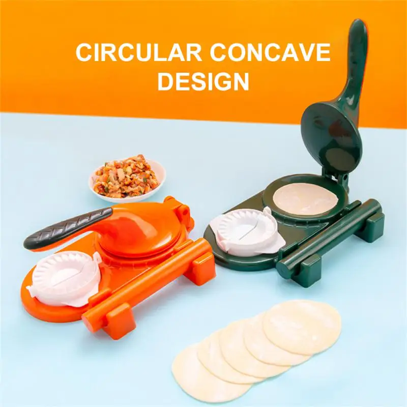 

Machine Dumpling Skin Artifact Portable Manual Wrapper Making Plastic Mold Diy Dumpling Maker Kitchen Bake Accessories 3 In 1