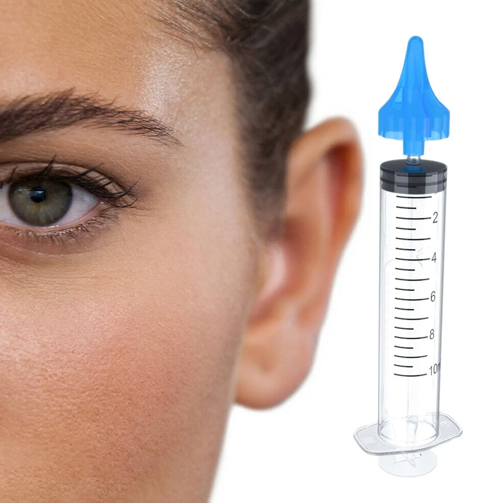 

Шприц для чистки ушей D8l7, универсальное устройство для очистки ушей и воска для детей и взрослых, 10 мл