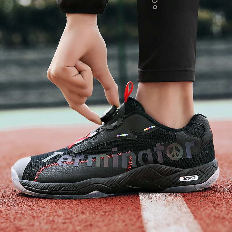 

Professional Badminton Shoes Men Women Big Size 36-47 Badminton Sneakers Anti Slip Tennis Shoes Luxury Tennis Sneakers