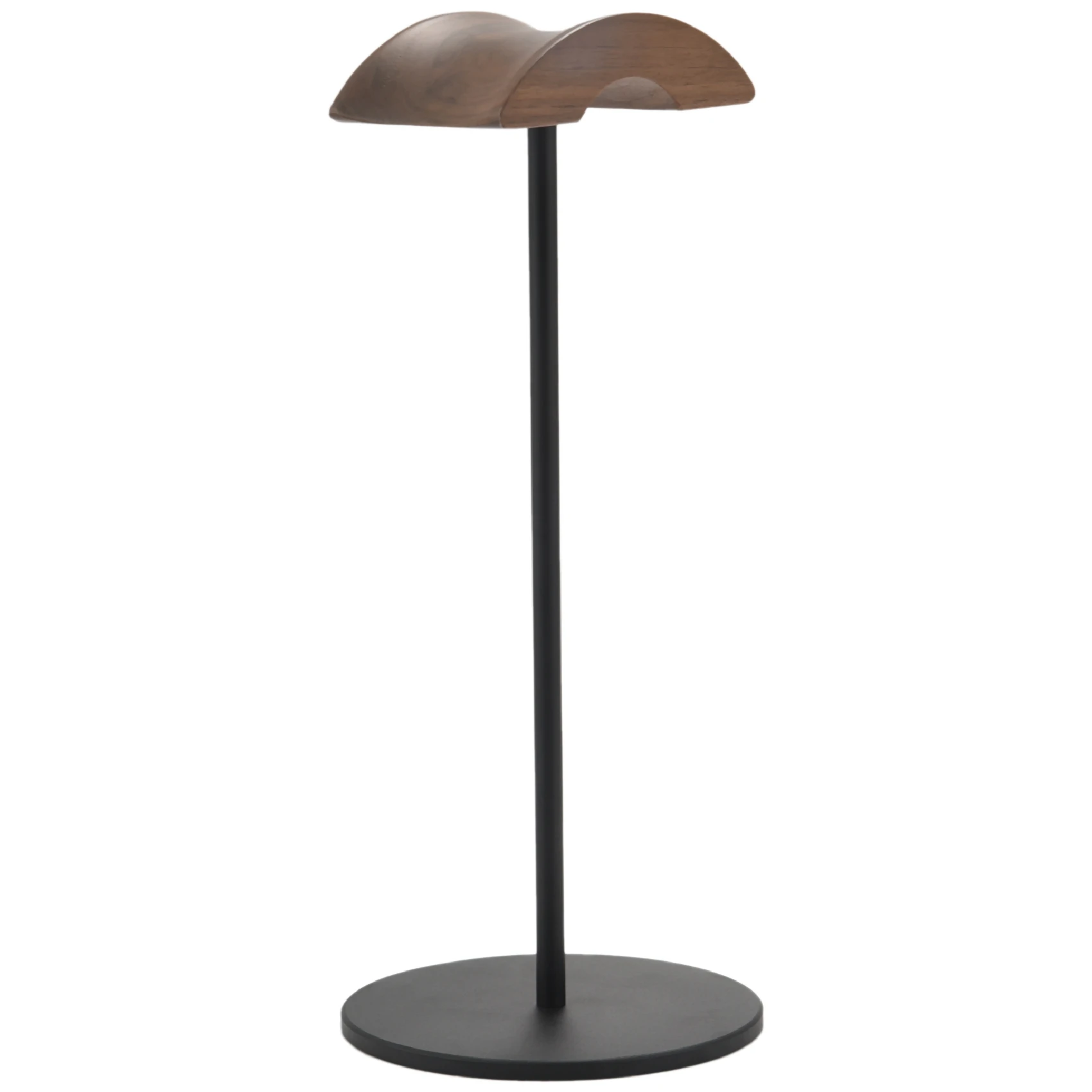 

Headphone Stand, Headset Holder Made of Walnut Wood & Aluminium, Natural Walnut Gaming Headphone Holder with Heavy Base
