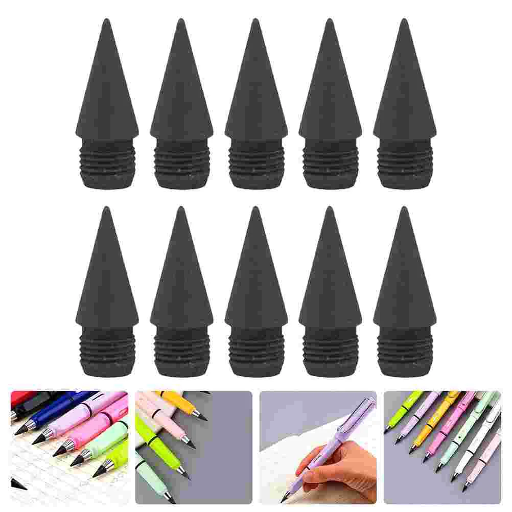 

10 Pcs Replacement Tip Inkless Tips The Subsitute Replaceable Nibs Graphite Everlasting Student Infinite colors