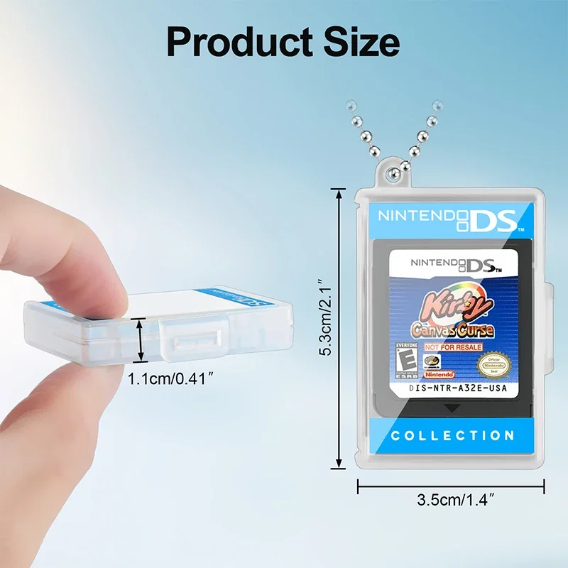 Чехол для картриджа DSi DS мини-брелок ключей специальный карман карт портативный