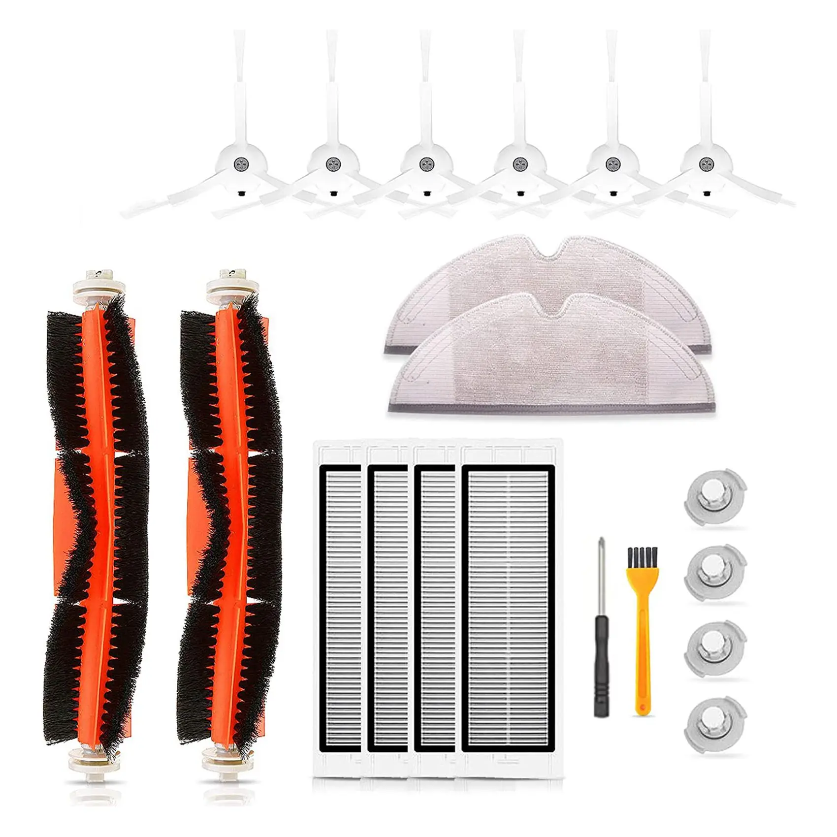 

Запасные части для Xiaomi Roborock S50 S55 S5Max, аксессуары для Xiaomi Roborock S6, сменный комплект аксессуаров