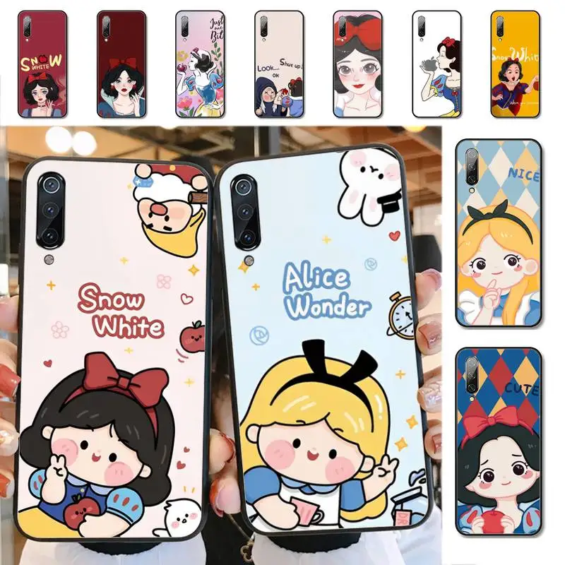 

Disney Snow White Phone Case for Xiaomi mi 5 6 8 9 10 lite pro SE Mix 2s 3 F1 Max2 3
