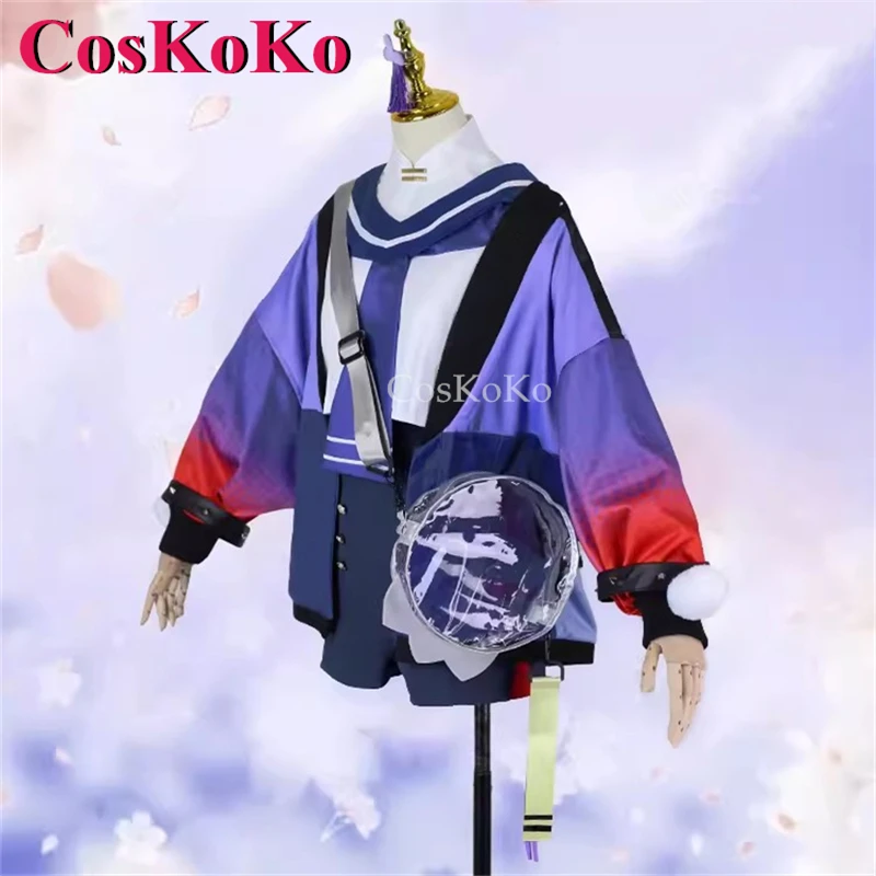CosKoKo Nei Ponto Косплей Аниме VTuber NIJISANJI Костюм Милая Униформа Женская Вечеринка на