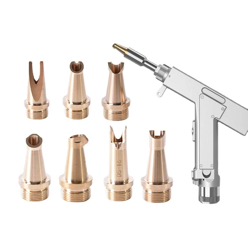 

10PCS Handheld Welding Head Gun Copper Nozzle M16 For Hand-held Welding Machine Laser Nozzles Parts