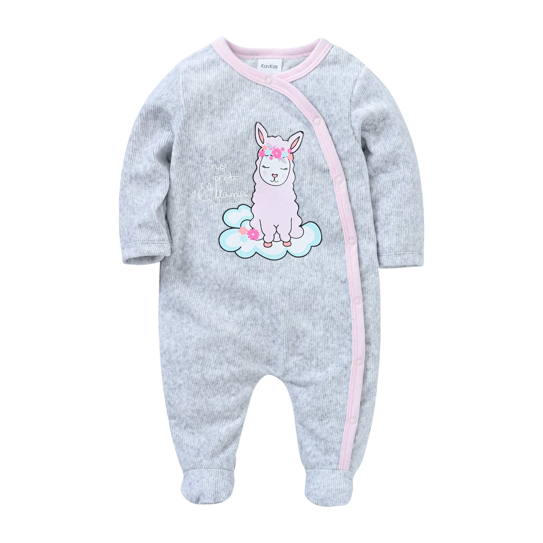 

Honeyzone Autumn Unisex Baby Clothes Infant Girl Romper Cute Alpaca Print Disfraz Bebe Garcon Full Sleeve Newborn Jumpsuit 0-12M