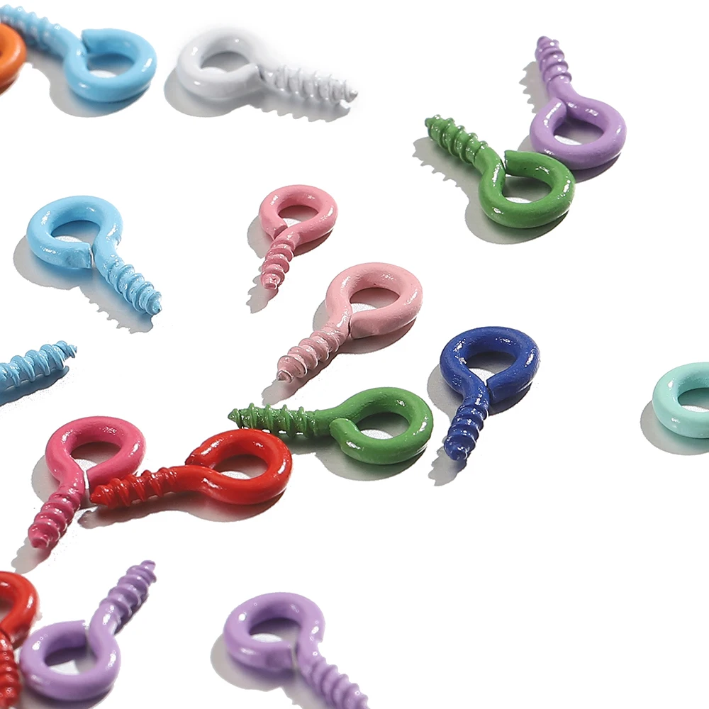 200 шт./100 шт. маленькие штифты для глаз винты ногтей крошечные мини-овечьи глазки