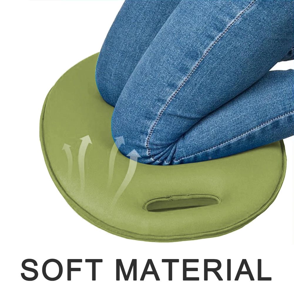 

Водонепроницаемый садовый наколенник для пикника, мягкая детская подушка для коленей из пены с эффектом памяти и ручкой для занятий йогой и работы на открытом воздухе