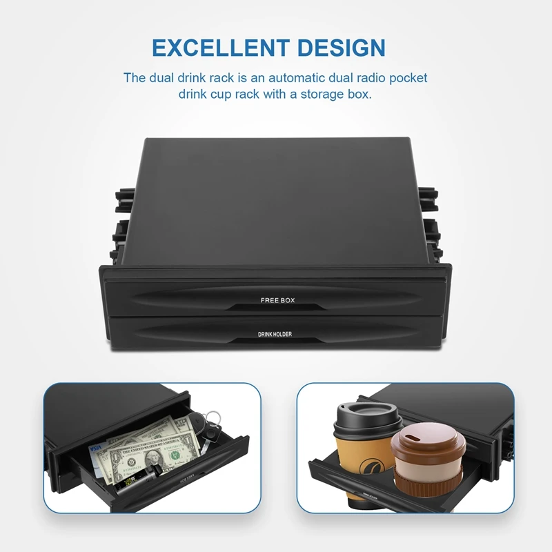 Автомобильный Автоматический одиночный Карманный радиоприемник Din