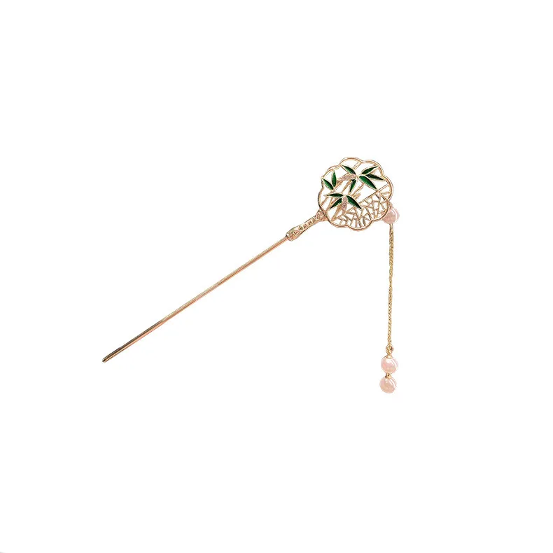 

AA00603 Pearl Wedding Bridal Hair Pin fan shape Wholesale Handmade Metal Headband Hairpin Accessories