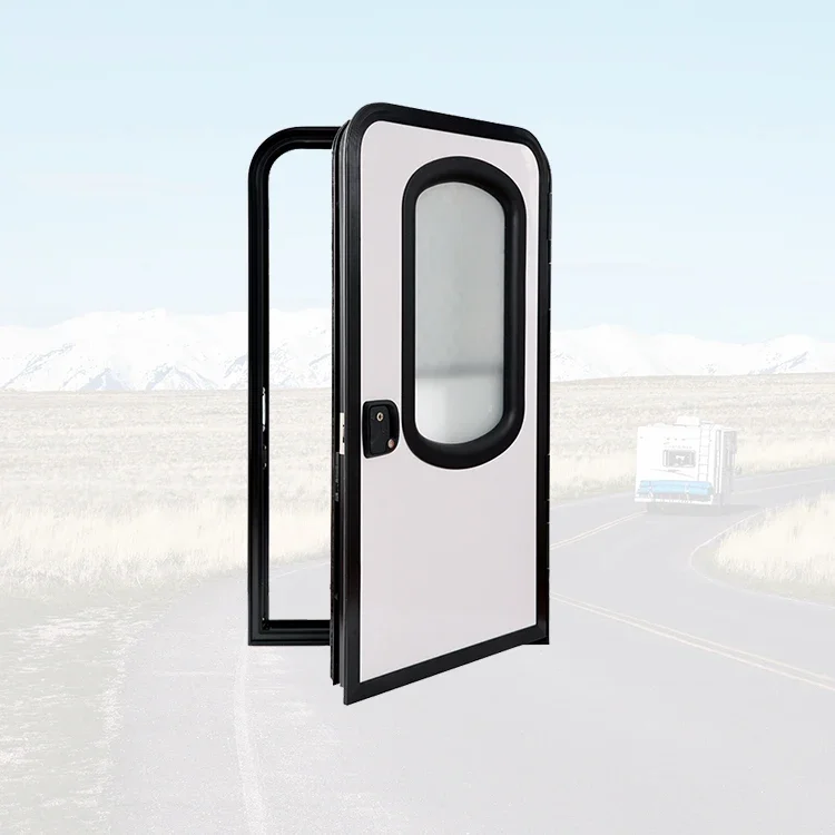 Отличное качество аксессуары для автофургона Круглая дверь Ridian Tear Drop 620*900 мм