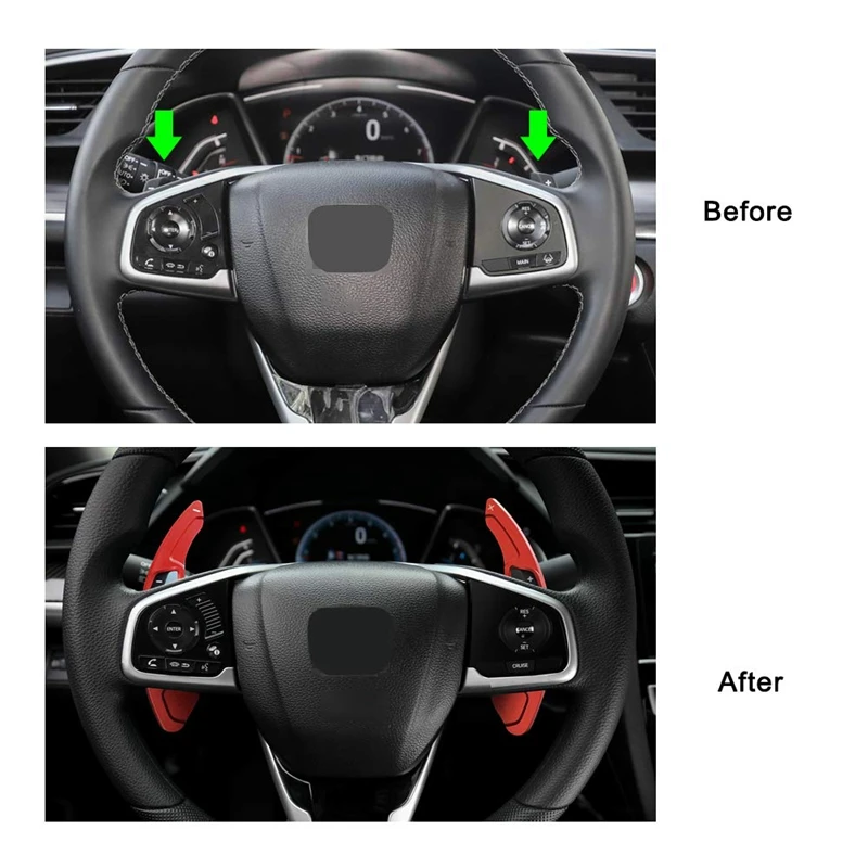 2 шт. алюминиевый сплав рулевое колесо рычаг переключения передач удлинитель для