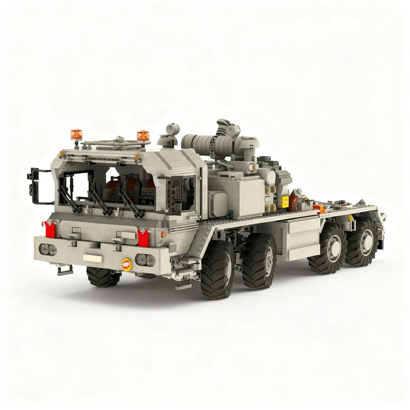 Фото 4513 деталей MOC Technical Faun SLT Franziska Модель тяжелого трактора, строительные блоки, художественная коллекция, подарок на день рождения, для сборки и обучения. №2