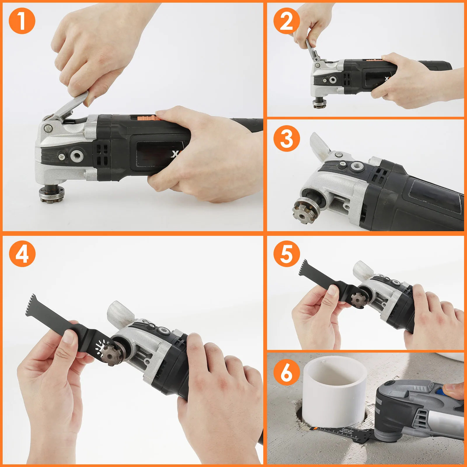 Сверхдлинное Осциллирующее лезвие пилы 12 шт. двухметаллическое износостойкое