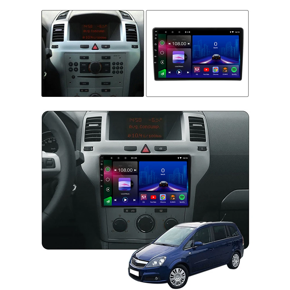 JMANCE для Opel Zafira B 2005 - 2014 Astra H 2004 Автомагнитола мультимедийный видеоплеер навигация