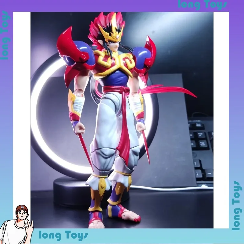 Фото Аниме-фигурка Anime-land Dasin Great Toys GT Kishin Douji Zenki Chiaki Enno, масштаб 1/12, 16 см (6 дюймов), ПВХ, модель для коллекционирования №1